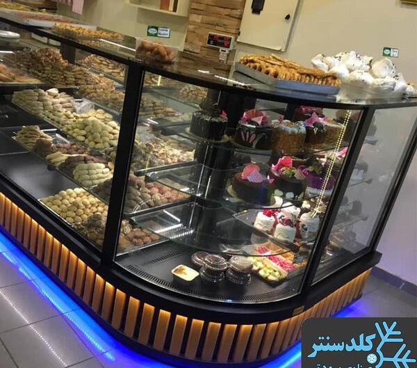 عکس یخچال شیرینی فروشی