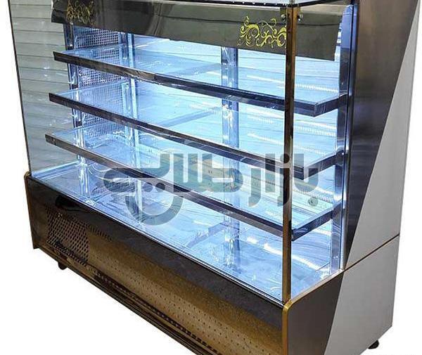 عکس یخچال شیرینی فروشی