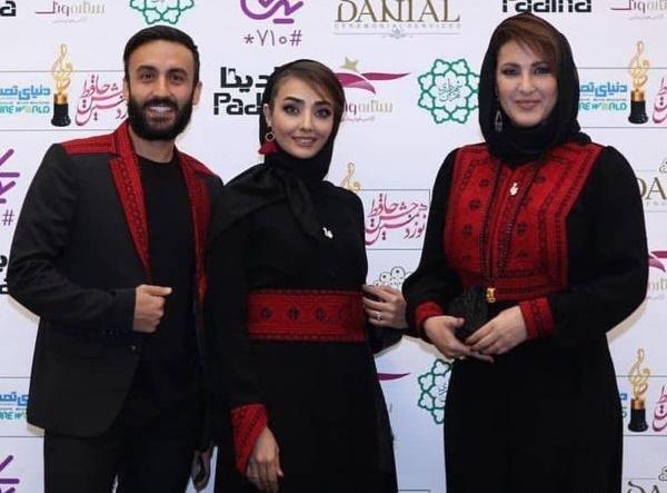 عکس بازیگران در جشن حافظ دیشب