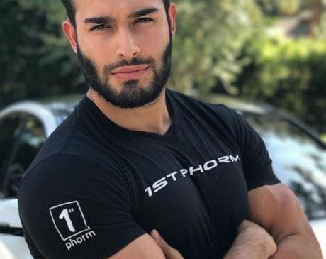 عکس پسر جذاب ورزشکار