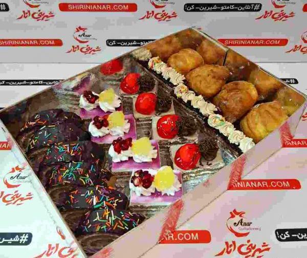 عکس شیرینی داخل جعبه