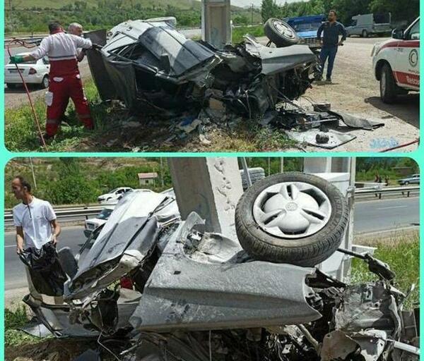 روح عکس ترسا فیدالگو قبل از تصادف