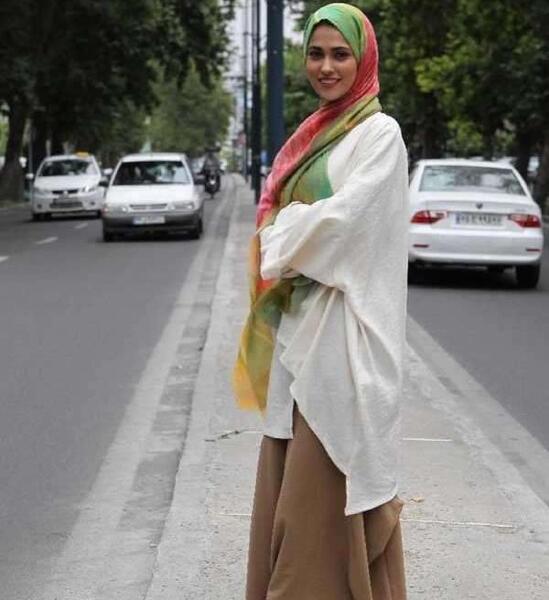 عکس ماشین آدرینا صادقی