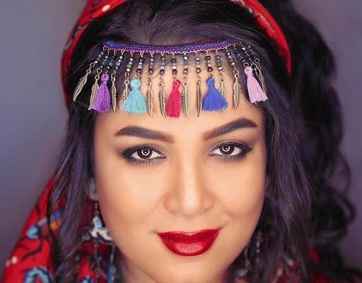 عکس خواننده زن سریال شهرزاد