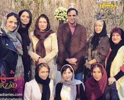 عکس خواننده زن سریال شهرزاد