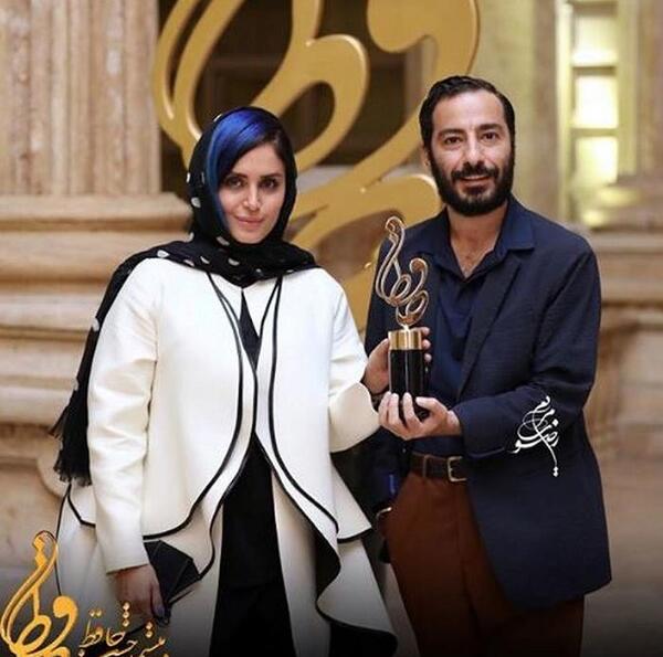 عکس بازیگران ایرانی در جشن حافظ
