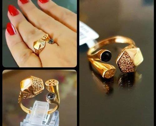 عکس انگشتر طلا زنانه زیبا