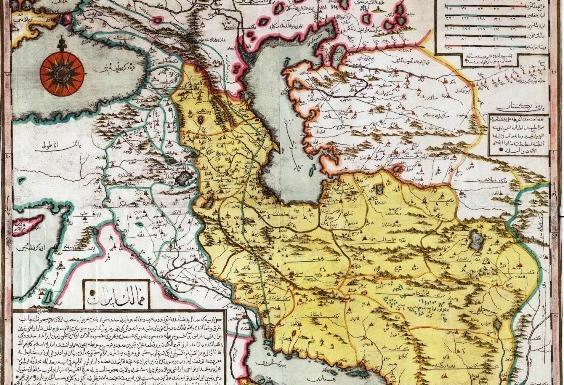 عکس نقشه ایران در زمان قدیم
