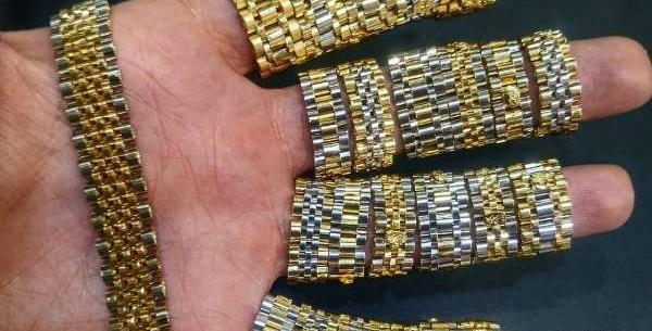 عکس انگشتر طلا رولکس