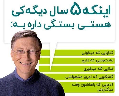 عکس انگیزشی از بیل گیتس