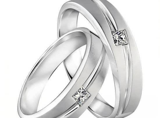 عکس حلقه ساده سفید