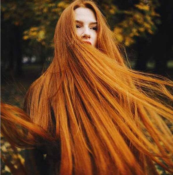 عکس دختر مو های بلند