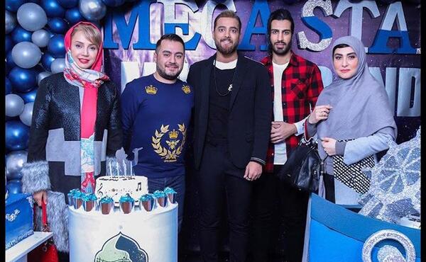 عکس سایمان خواننده اکس بند