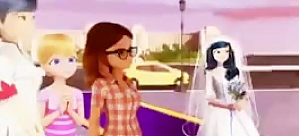 عکس مرینت و آدرین عروسی