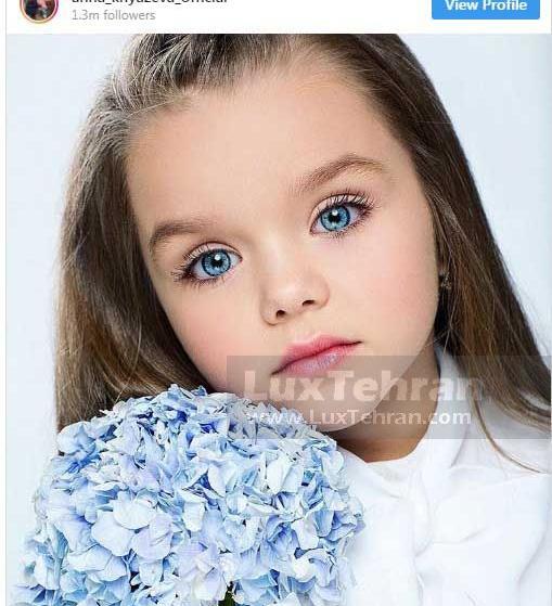 عکس دختر بچه روسی