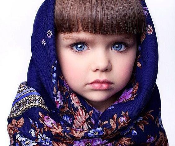 عکس دختر بچه روسی