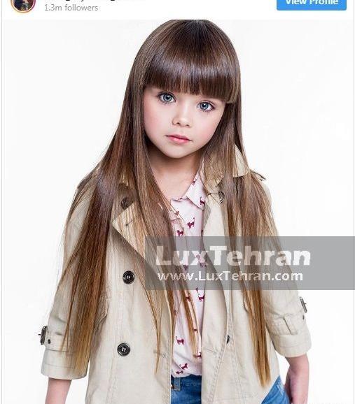 عکس دختر بچه روسی