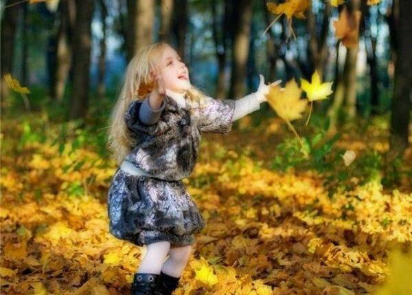 عکس پروفایل پاییزی دختر بچه خوشگل