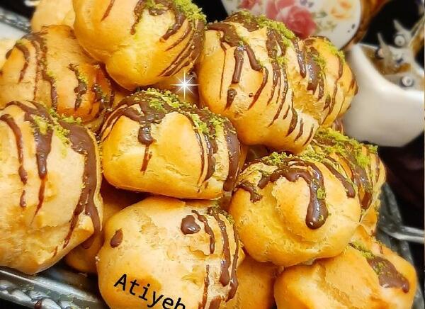 عکس شیرینی نون خامه ای