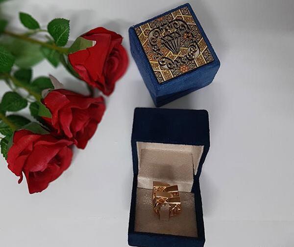 عکس انگشتر طلا کادویی