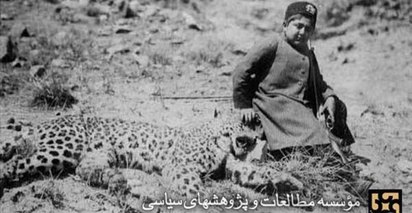 عکس پلنگ شکار شده