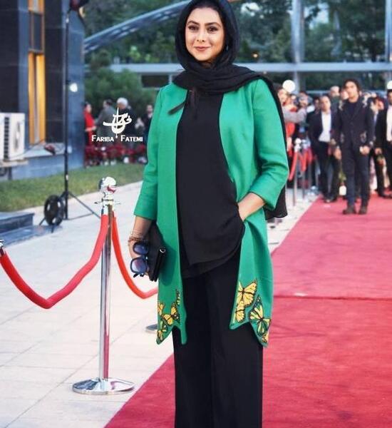 عکس مدل مانتو بازیگران در جشن حافظ