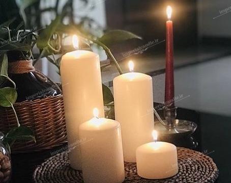 عکس شمع سفید ساده
