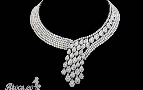 عکس سرویس طلای سفید ساده