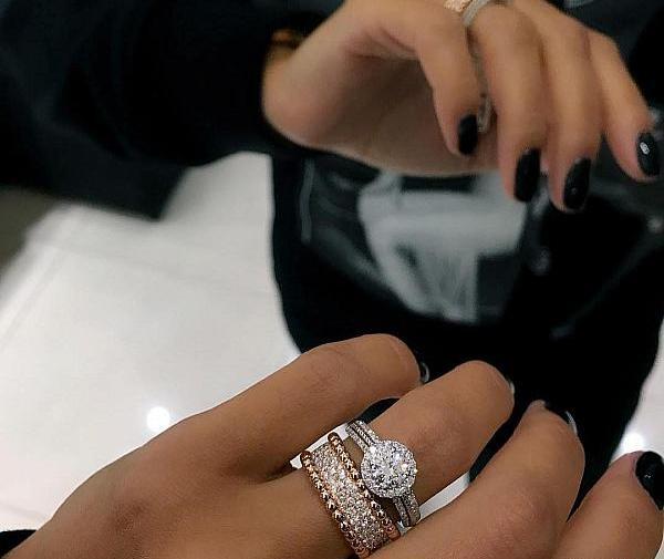 عکس انگشتر طلا سفید جدید