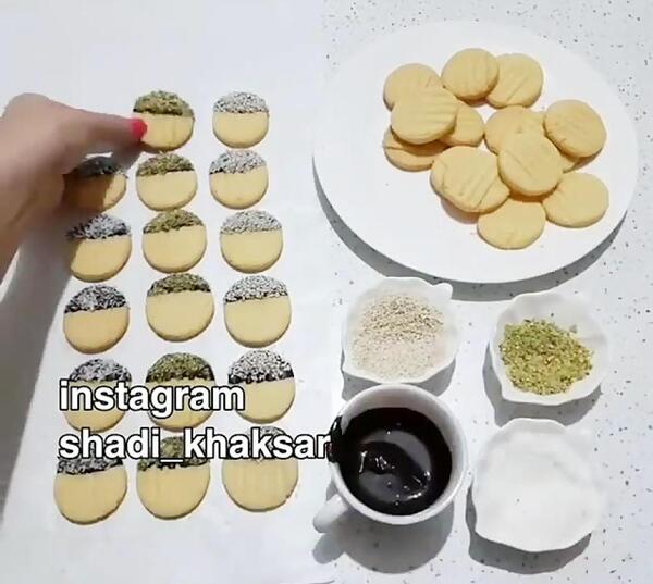 عکس شیرینی چنگالی