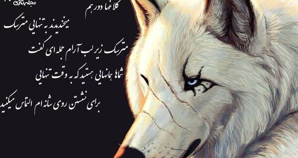 عکس جملات انگیزشی گرگ