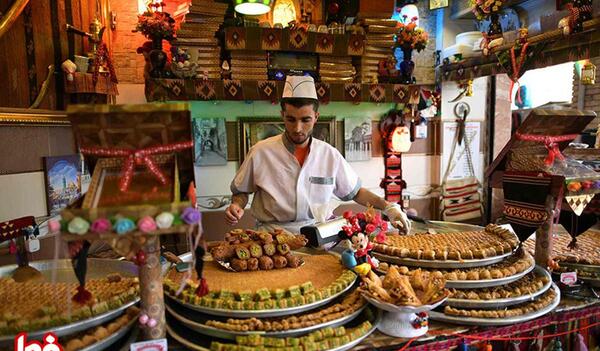 عکس شیرینی فروشی