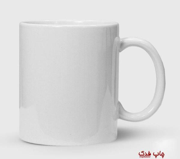 عکس لیوان سفید ساده