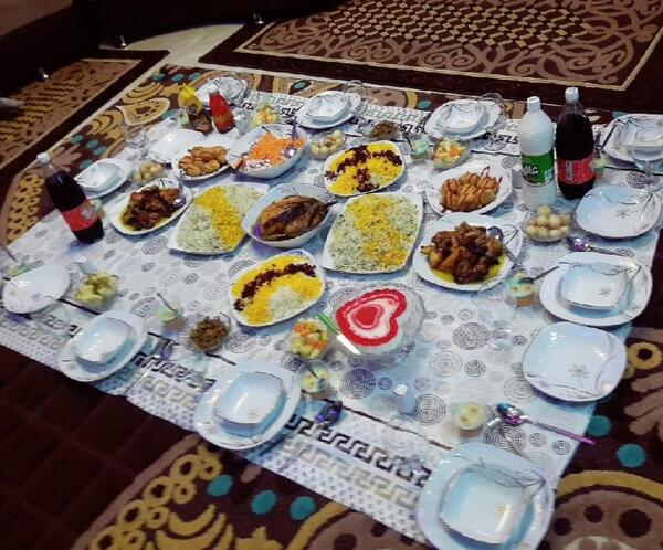 عکس غذای سالگرد ازدواج