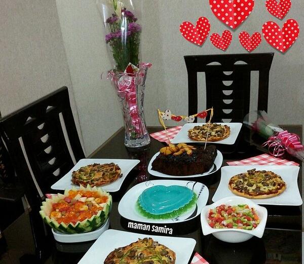 عکس غذای سالگرد ازدواج