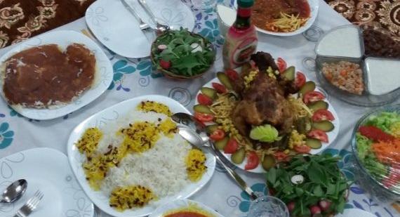عکس غذای سالگرد ازدواج