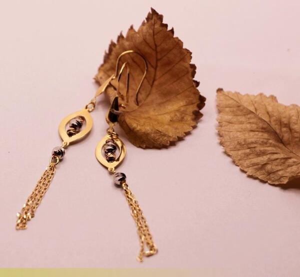 عکس گوشواره طلا عربی