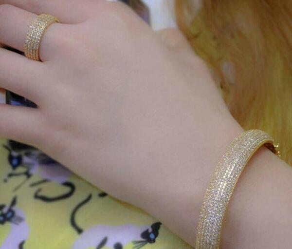 عکس انگشتر طلا دخترانه ظریف