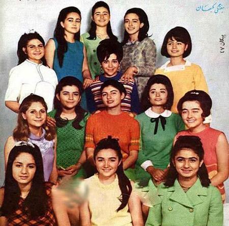 عکس زنان خواننده زمان شاه