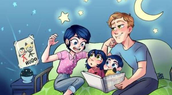 عکس آینده ی مرینت و آدرین