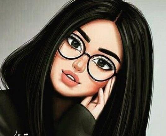 عکس دختر مو قشنگ برای پروفایل