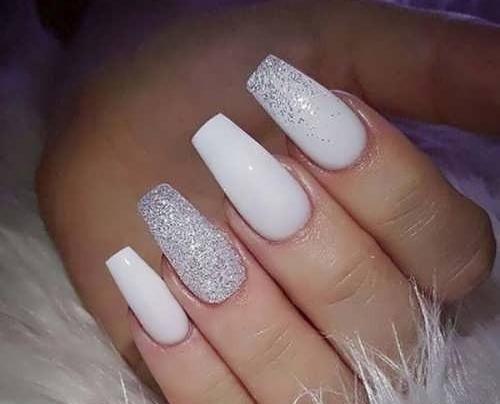 عکس لاک سفید ساده