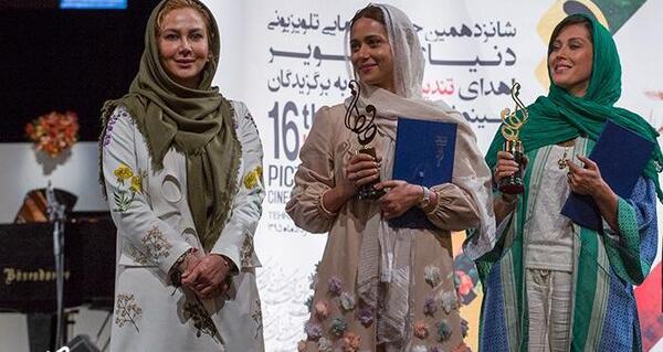 عکس های تیپ بازیگران در جشن حافظ