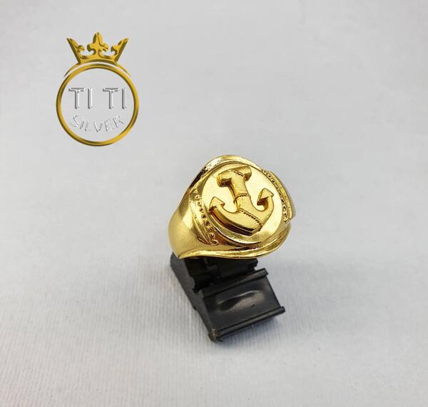 عکس انگشتر طلا لنگری