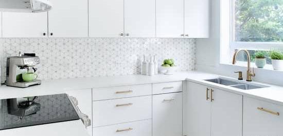 عکس کابینت سفید ساده