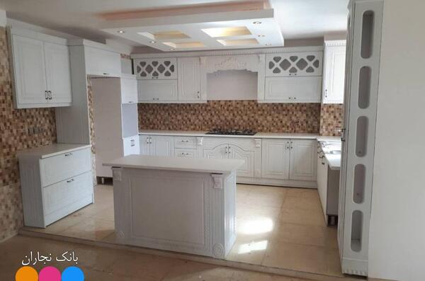 عکس کابینت سفید ساده