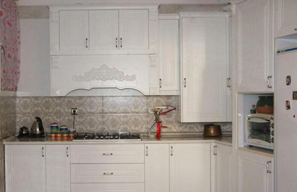 عکس کابینت سفید ساده