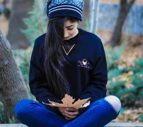 عکس دختر جذاب با کلاه