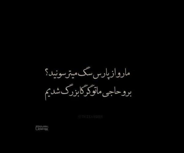 عکس سگ برای پروفایل نوشته