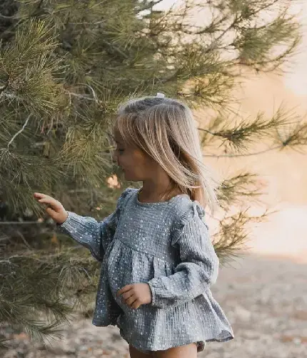 عکس دختر کوچولو پروفایل
